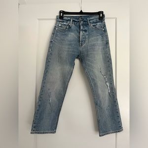 24 P button up denim. Never worn